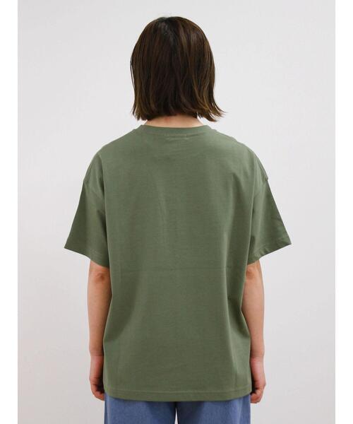 CRAFT STANDARD BOUTIQUE(クラフトスタンダードブティック)の「PORTTOWN Tee ◆(Tシャツ/カットソー・レディース・ブラック/カーキ/ホワイト・M/L)」の9枚目の写真