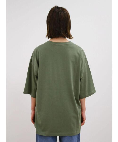 CRAFT STANDARD BOUTIQUE(クラフトスタンダードブティック)の「PORTTOWN Tee ◆(Tシャツ/カットソー・レディース・ブラック/カーキ/ホワイト・M/L)」の12枚目の写真