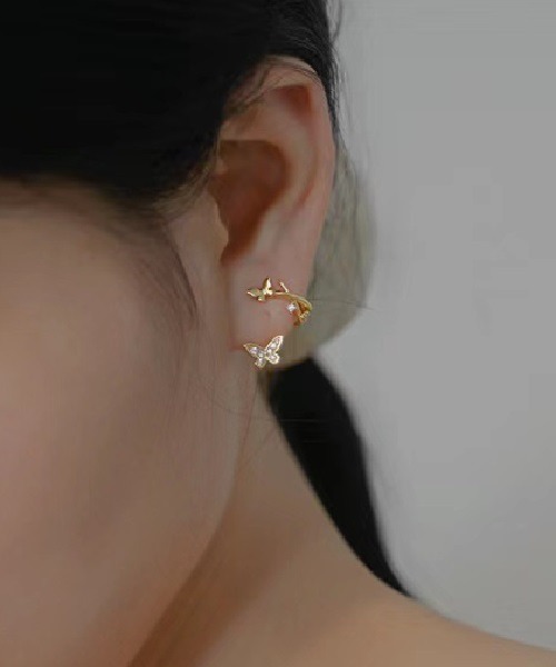 再販♡ おでん串ピアス 楽天市場】【A.UN jewelry】 デンドリティッククォーツ ピアス
