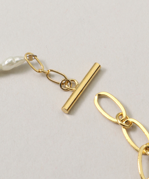 Spick & Span（スピックアンドスパン）の「【MIHOKO&SAKAI/ミホコ&サカイ】 ベビーパールブレスレット*アンクレット（ブレスレット・レディース・ゴールド・FREE）」の6枚目の写真