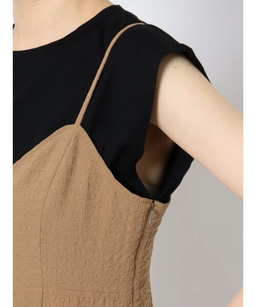 MURUA(ムルーア)の「バックレースアップキャミドレス(ワンピース・レディース・ブラック/ブラウン・FREE)」の18枚目の写真