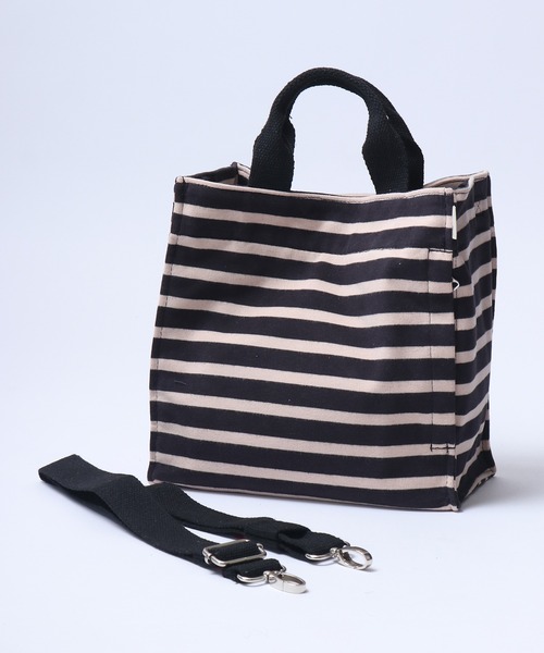 ROOTOTE(ルートート)の「ROOTOTE 2WAYスクウェアミニトートバッグ(トートバッグ・メンズ・グレー系その他/グレー/ブルー系その他/カーキ/ブラック系その他/ネイビー・FREE)」の2枚目の写真