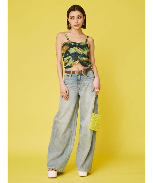 EVRIS（エヴリス）の「メタルバックルフェイクレザーベルト（ベルト・レディース・ブラック/ホワイト/ブラウン・FREE）」の16枚目の写真