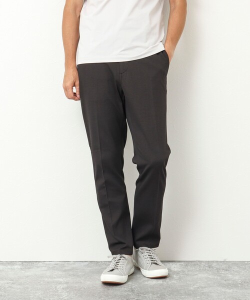 NOLLEY'S goodman（ノーリーズグッドマン）の「《セットアップ対応》バーズアイニット イージーパンツ（その他パンツ・メンズ・ネイビー/ブラウン/グレー・S/M/L/XL）」の3枚目の写真
