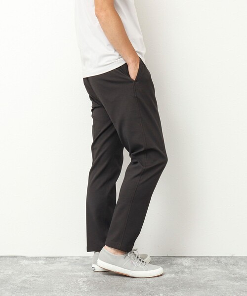 NOLLEY'S goodman（ノーリーズグッドマン）の「《セットアップ対応》バーズアイニット イージーパンツ（その他パンツ・メンズ・ネイビー/ブラウン/グレー・S/M/L/XL）」の5枚目の写真