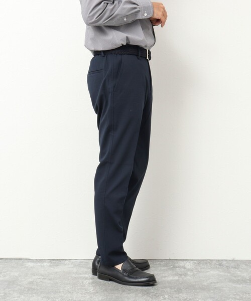 NOLLEY'S goodman（ノーリーズグッドマン）の「《セットアップ対応》バーズアイニット イージーパンツ（その他パンツ・メンズ・ネイビー/ブラウン/グレー・S/M/L/XL）」の6枚目の写真