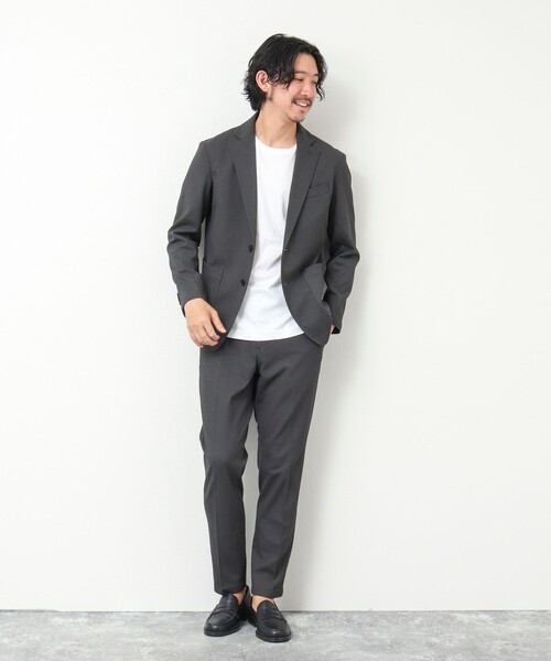 NOLLEY'S goodman（ノーリーズグッドマン）の「《セットアップ対応》バーズアイニット イージーパンツ（その他パンツ・メンズ・ネイビー/ブラウン/グレー・S/M/L/XL）」の11枚目の写真