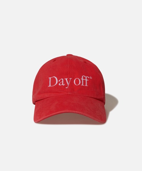 AECA(エイカ)の「DAY OFF CAP(キャップ・メンズ・ピンク/レッド/ネイビー/チャコールグレー/ブラック/パープル・FREE)」の6枚目の写真
