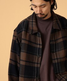 BEAMS LIGHTS | BEAMS LIGHTS / エクストラウーブン チェック ブルゾン(ブルゾン)