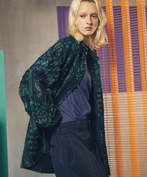 MAISON SPECIAL | 《UNISEX》Prime-Over Damask Cut Jacquard Shirt/ダマスクカットジャガードプライムオーバーシャツ【MAISON SPECIAL/メゾンスペシャル】■セットアップ対応■(シャツ/ブラウス)