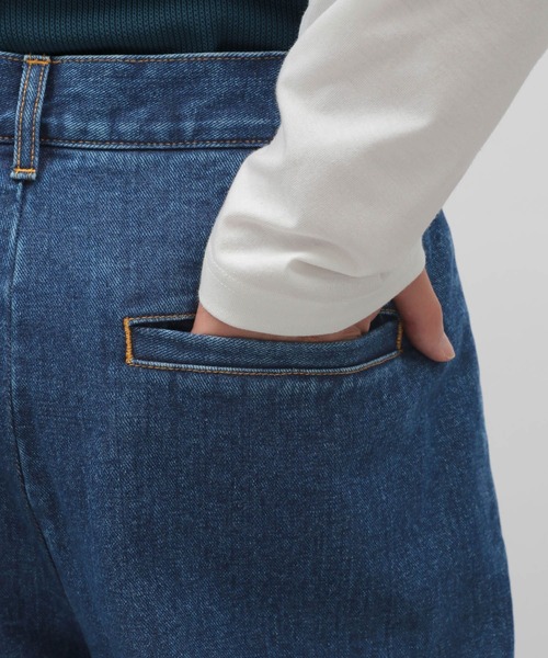 LAKOLE(ラコレ)の「デニムタックワイドパンツ / 970382(デニムパンツ・メンズ・ブラック/ネイビー・SMALL/MEDIUM/LARGE)」の13枚目の写真