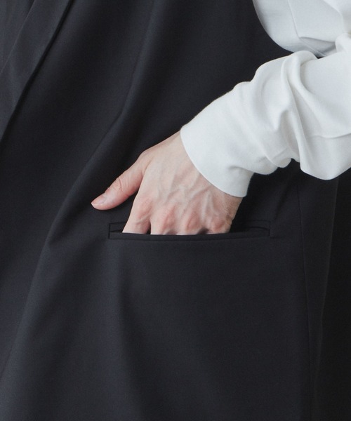 LUCY(ルーシー)の「LUCY/TR テーラードベスト(ベスト・メンズ・ブラック・FREE)」の7枚目の写真