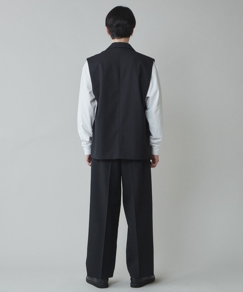 LUCY(ルーシー)の「LUCY/TR テーラードベスト(ベスト・メンズ・ブラック・FREE)」の12枚目の写真