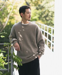 B:MING by BEAMS | B:MING by BEAMS / ラクーンミックス クルーネックニット(ニット/セーター)