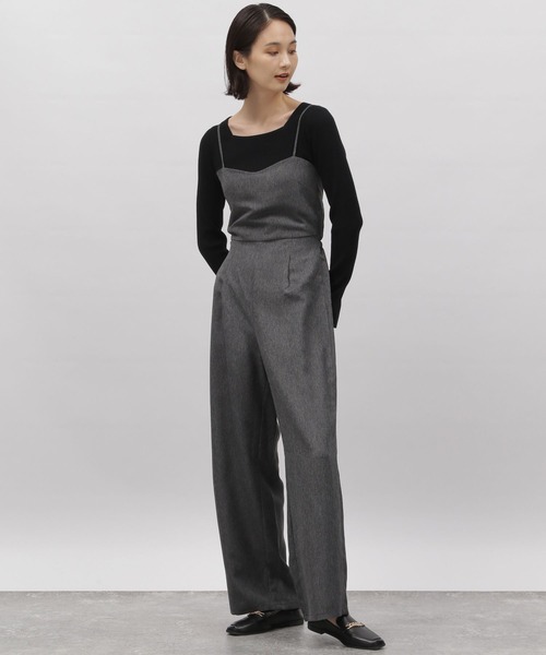 LAKOLE(ラコレ)の「デニムサロペット / 975047(サロペット/オーバーオール・レディース・インディゴブルー/ブラック・SMALL/MEDIUM)」の2枚目の写真