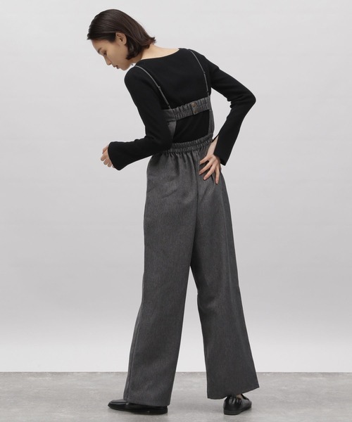 LAKOLE(ラコレ)の「デニムサロペット / 975047(サロペット/オーバーオール・レディース・インディゴブルー/ブラック・SMALL/MEDIUM)」の4枚目の写真