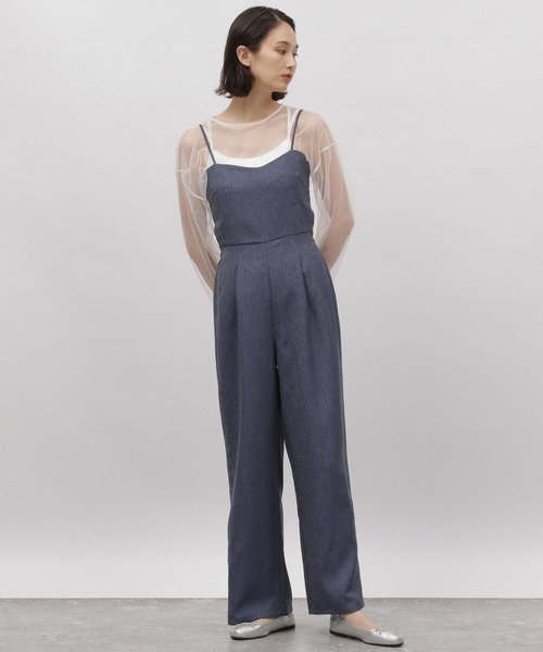 LAKOLE(ラコレ)の「デニムサロペット / 975047(サロペット/オーバーオール・レディース・インディゴブルー/ブラック・SMALL/MEDIUM)」の5枚目の写真