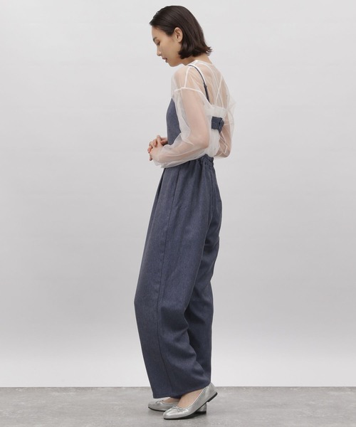 LAKOLE(ラコレ)の「デニムサロペット / 975047(サロペット/オーバーオール・レディース・インディゴブルー/ブラック・SMALL/MEDIUM)」の6枚目の写真