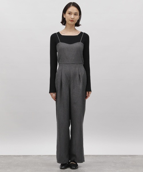 LAKOLE(ラコレ)の「デニムサロペット / 975047(サロペット/オーバーオール・レディース・インディゴブルー/ブラック・SMALL/MEDIUM)」の8枚目の写真