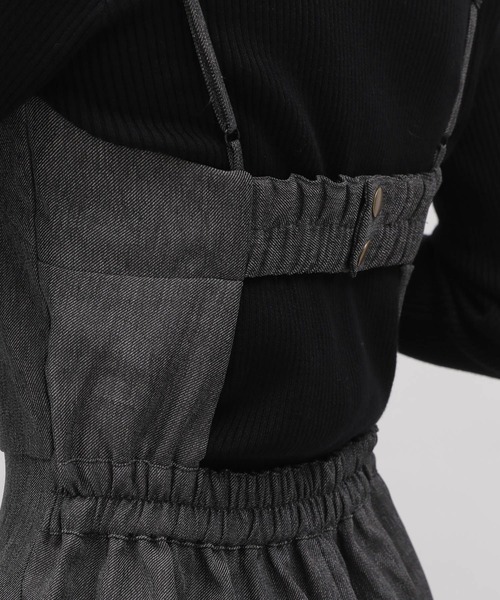 LAKOLE(ラコレ)の「デニムサロペット / 975047(サロペット/オーバーオール・レディース・インディゴブルー/ブラック・SMALL/MEDIUM)」の14枚目の写真