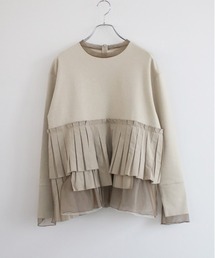 Marilyn Moon（マリリンムーン）の「ラッフルプリーツレイヤードトップ