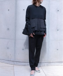 Marilyn Moon（マリリンムーン）の「ラッフルプリーツレイヤード