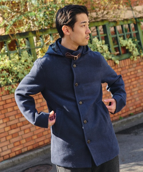 フーディー スタンドカラー コート（その他アウター）｜BEAMS HEART