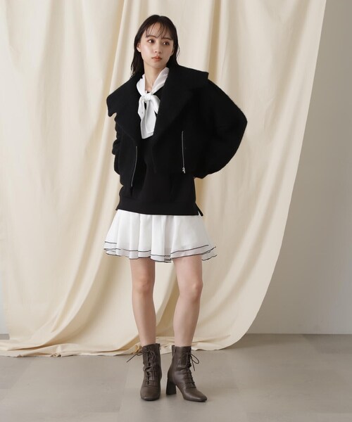 Saucy Dog バイカラーナイロンブルゾン　M 新品未開封 商品詳細ページ | Saucy Dog Online Shop | Saucy Dog バイ