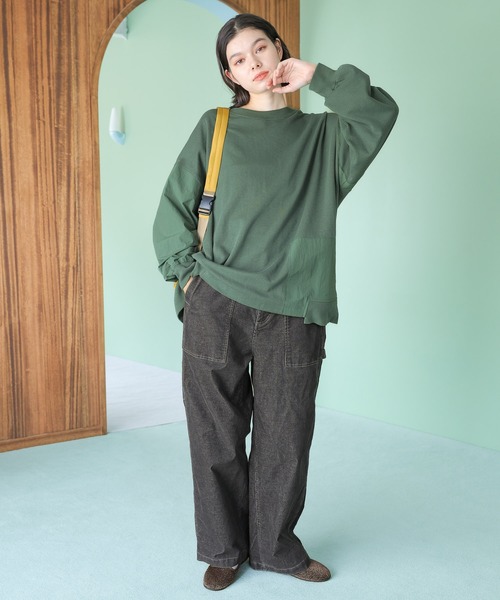 niko and...(ニコアンド)の「オリジナル月型キルトショルダーバッグN(ショルダーバッグ・レディース・イエロー/ブラック/アイボリー/グリーン・0)」の21枚目の写真