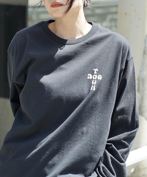 DOGTOWN(ドッグタウン)の「DT Dressen1 L/S T-SHIRTS/DOGTOWN(ドッグタウン)長袖バックプリントロンT(Tシャツ/カットソー・メンズ・ホワイト×ブラック/ブラック×ホワイト・MEDIUM/LARGE/X-LARGE)」の19枚目の写真
