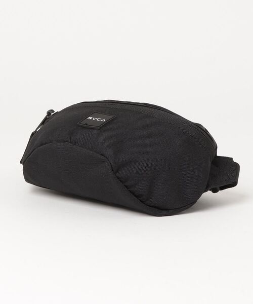 RVCA（ルーカ）の「RVCA メンズ  RVCA WAIST PACK II バッグ【2023年秋冬モデル】/ルーカワンポイントブランドロゴウエストポーチ（ボディバッグ/ウエストポーチ・メンズ・ブラック/ブルー・FREE）」の4枚目の写真