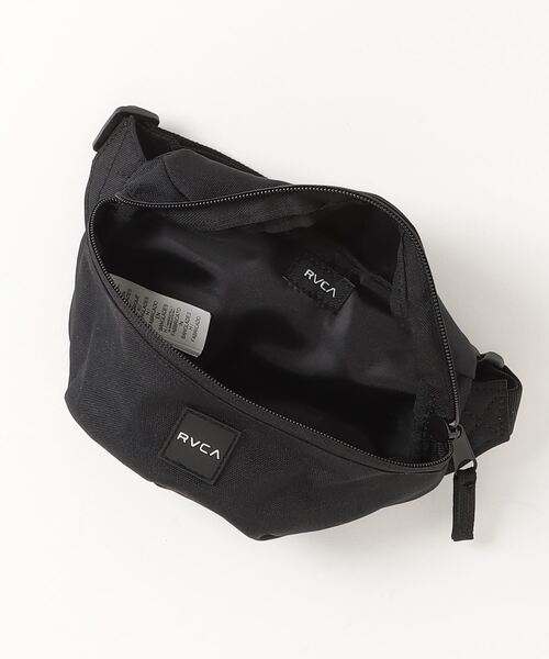 RVCA（ルーカ）の「RVCA メンズ  RVCA WAIST PACK II バッグ【2023年秋冬モデル】/ルーカワンポイントブランドロゴウエストポーチ（ボディバッグ/ウエストポーチ・メンズ・ブラック/ブルー・FREE）」の5枚目の写真