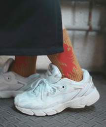 KIVISDOU（キビスドウ）の「【2足セット】KIVISDOUフレイム クルーソックス レディース 靴下（ソックス/靴下・レディース）」