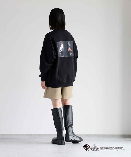 cepo（セポ）の「【ハリー・ポッター】映画フォトバックプリントスウェット（スウェット・レディース・ブラック/オフホワイト・M）」の20枚目の写真