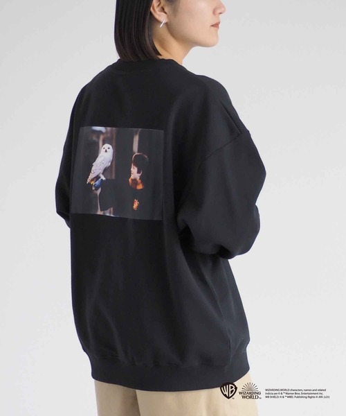 cepo（セポ）の「【ハリー・ポッター】映画フォトバックプリントスウェット（スウェット・レディース・ブラック/オフホワイト・M）」の18枚目の写真