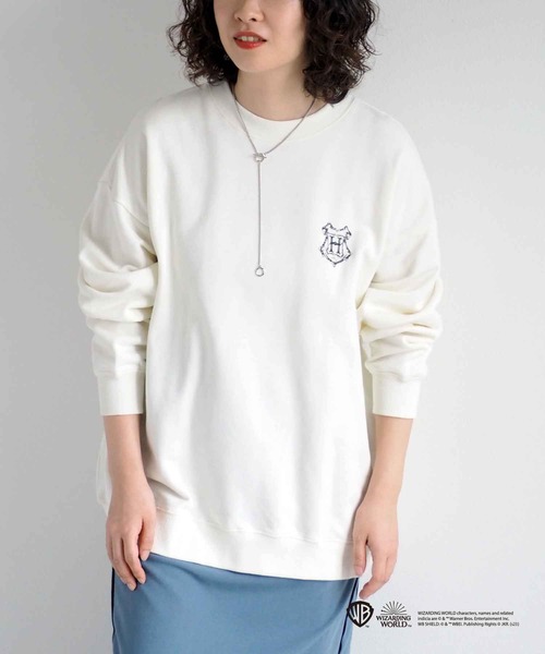 cepo（セポ）の「【ハリー・ポッター】映画フォトバックプリントスウェット（スウェット・レディース・ブラック/オフホワイト・M）」の5枚目の写真