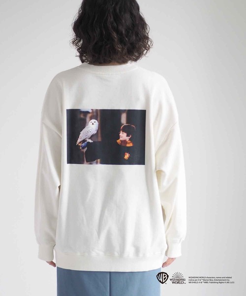 cepo（セポ）の「【ハリー・ポッター】映画フォトバックプリントスウェット（スウェット・レディース・ブラック/オフホワイト・M）」の14枚目の写真