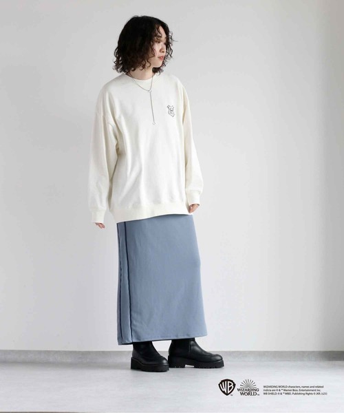 cepo（セポ）の「【ハリー・ポッター】映画フォトバックプリントスウェット（スウェット・レディース・ブラック/オフホワイト・M）」の9枚目の写真