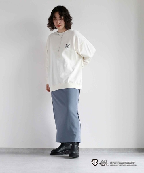 cepo（セポ）の「【ハリー・ポッター】映画フォトバックプリントスウェット（スウェット・レディース・ブラック/オフホワイト・M）」の8枚目の写真