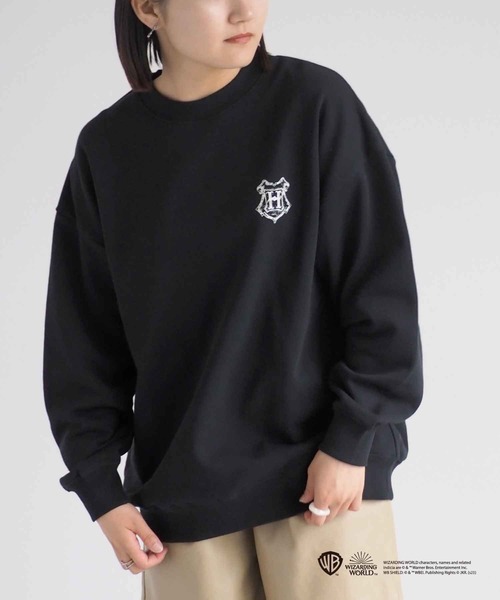 cepo（セポ）の「【ハリー・ポッター】映画フォトバックプリントスウェット（スウェット・レディース・ブラック/オフホワイト・M）」の4枚目の写真