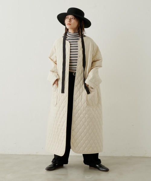 Libra Cue(リブラ キュー)の「ボーダーリブタートルネックプルオーバー(ニット/セーター・レディース・ブラック/グレー・FREE)」の19枚目の写真