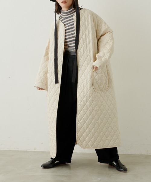 Libra Cue(リブラ キュー)の「ボーダーリブタートルネックプルオーバー(ニット/セーター・レディース・ブラック/グレー・FREE)」の20枚目の写真