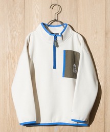LOGOS（ロゴス）の「【30】〔LOGOS/ロゴス〕裏起毛 パイピング ハーフジッププルオーバー（スウェット・キッズ）」