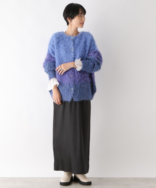 LEPSIM(レプシィム)の「カフスレイヤードプルオーバー 975625(Tシャツ/カットソー・レディース・グレー/オフホワイト・FREE)」の17枚目の写真