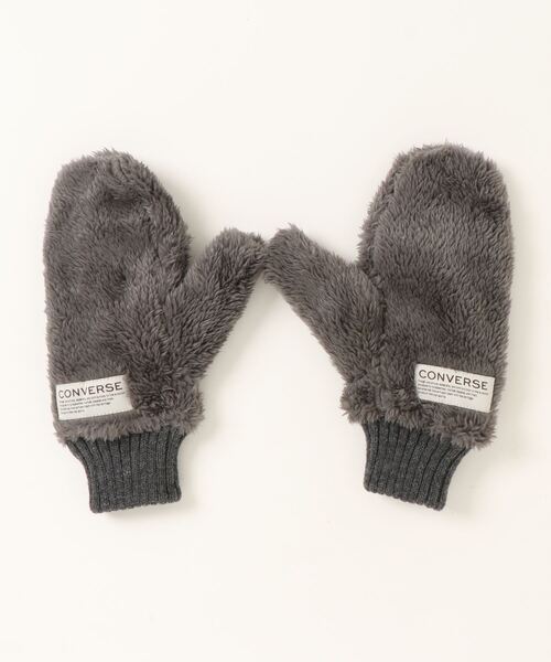 CONVERSE（コンバース）の「CONVERSE / コンバース / Boa Mitten / 80050600（手袋・レディース・ベージュ/オフホワイト/グレー・FREE）」の8枚目の写真