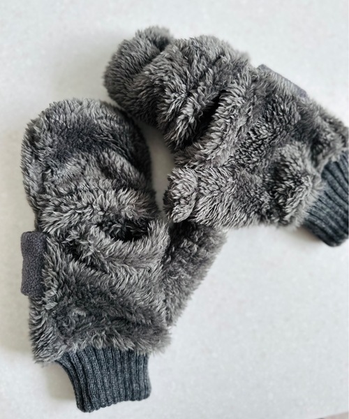 CONVERSE（コンバース）の「CONVERSE / コンバース / Boa Mitten / 80050600（手袋・レディース・ベージュ/オフホワイト/グレー・FREE）」の15枚目の写真