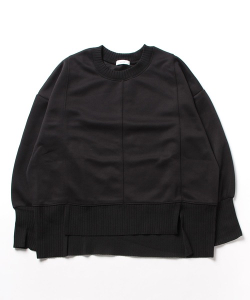 saloon（サルーン）の「SALOON(サルーン)/《新色登場》軽量ボンディングプルオーバー【洗濯機洗い可】（Tシャツ/カットソー・レディース・ブラック/ライトグレー/ブルー/オレンジ系その他/アイボリー/ライム・FREE）」の15枚目の写真
