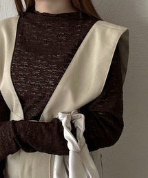 【apres jour clair】指開きレーストップス【ZOZOTOWN限定アイテム】