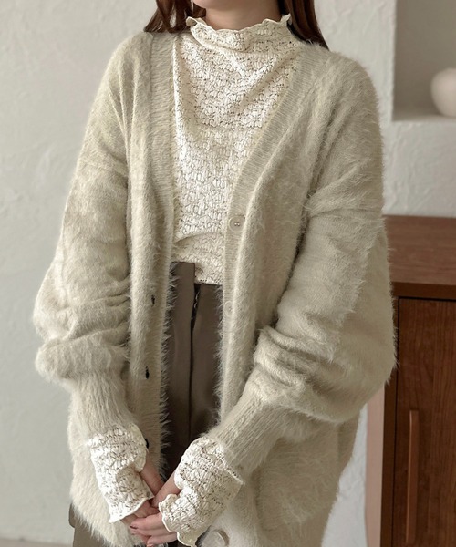 未使用品　クロレ　CLORE＋　トップス シアーストレッチ・ロングコート/40代50代からのレディース