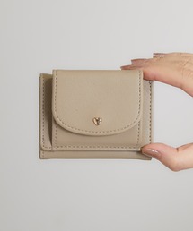 Sunny Side（サニーサイド）の「SUNNY SIDE:ハート　ラッキーカラー ミニ財布（財布）」